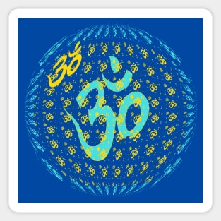 Spiritual Awakening OM Yoga Meditation Sticker